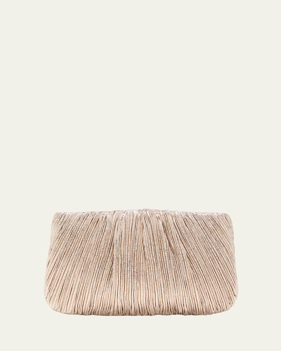 Brit Pleated Flat Clutch Bag